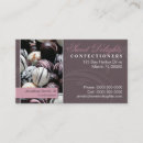 Recherche de confiseur cartes visite Confiserie