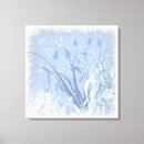 Recherche de grunge impressions sur toile Bleu