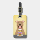Recherche de pitbull de chien bagages étiquettes Bulles