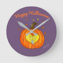 Recherche de halloween heureux horloges Mur
