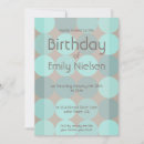 Recherche de turquoise et brun invitations Coloré