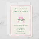 Recherche de rose vert mariage invitations Minimaliste