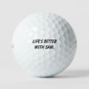 Recherche de humour golfeur golf balles Personnalisée
