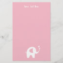 Zoek naar roze baby briefpapier Olifant