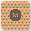 Recherche de brun clair dessous de verres Motif