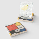 Recherche de mondrian dessous de verres Géométrique