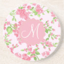 Recherche de verre fleur de dessous de dessous de verres Monogramme