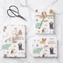 Recherche de motifs animaux papier cadeau Forêt