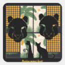 Recherche de panthères noires autocollants Animal sauvage