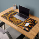 Recherche de graphique abstrait tapis souris Noir