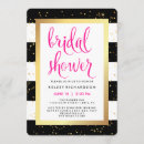 Recherche de noir de rayure invitations Rose