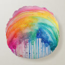 Recherche de peintures coussins Arc en ciel