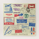 Recherche de timbres puzzles Vintage