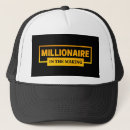 Recherche de millionnaire casquettes Riche