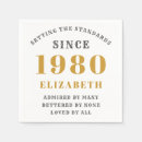 Recherche de 1980 serviettes Anniversaire