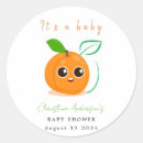 Recherche de clémentine autocollants Petit baby shower