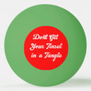 Zoek naar pingpongballen Kerstmis