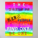Recherche de be kind posters Typographie
