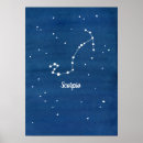 Zoek naar scorpio constellation posters Astrologie