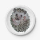 Recherche de adorable hérisson assiettes en papier Faune