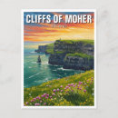 Recherche de falaises moher cartes postales Travel