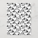 Recherche de motif classique cartes postales Peanuts