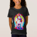 Recherche de kawaii enfant tshirts Licorne mignonne