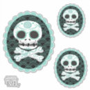 Recherche de crossbones autocollants Halloween