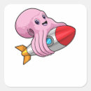 Recherche de le kraken autocollants Calmar