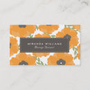 Recherche de fleurs orange cartes visite Pour elle