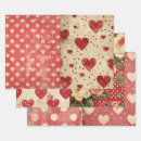 Recherche de red heart papier cadeau Pour elle