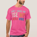 Recherche de voix soprano tshirts Présence au stade