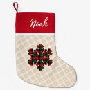 Recherche de buffalo check chaussette de noël Rouge et noir