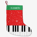 Recherche de pianiste chaussette de noël Clavier