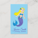 Recherche de sirènes cartes visite Violet