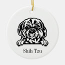 Zoek naar shih tzu ornamenten Hond