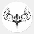 Recherche de ange gothique autocollants Mort