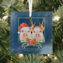 Zoek naar kerstman ornamenten Paar