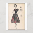 Recherche de mode noir cartes postales Conception