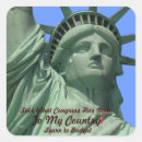 Recherche de statue de liberté autocollants Les etats unis