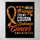 Recherche de leukemia cancer posters Orange