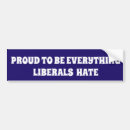 Recherche de liberal voiture autocollants Republican