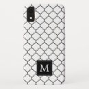 Zoek naar marokkaanse tegel iphone hoesjes Zwart wit