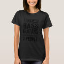 Recherche de guitare femme tshirts Bassiste