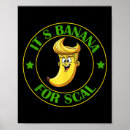 Zoek naar grappige bananen kunst Santa claus