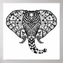 Recherche de griffonnage de motif posters Mandala