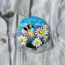 Zoek naar hommels buttons Blauw