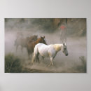 Recherche de troupeau de chevaux sauvages posters Cowboy