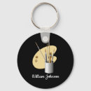 Zoek naar penselen sleutelhangers Kunstenaar