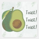 Recherche de avocat drôle autocollants Toast à l'avocat